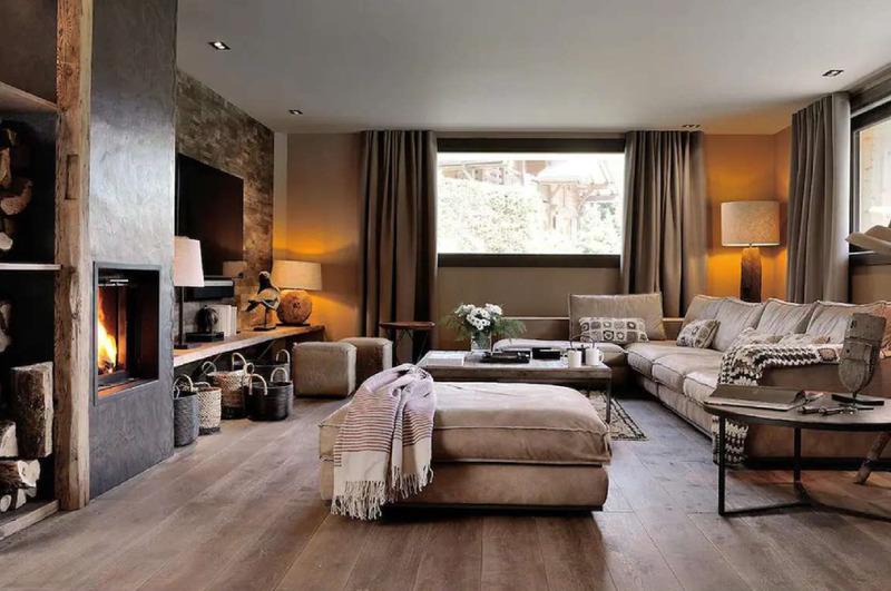 Luxe familiechalet in Megève met ski-in/ski-out toegang