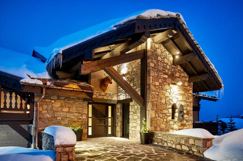 Luxe ski-in/ski-out chalet in Courchevel 1850 aan de piste